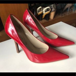 Guess red heels